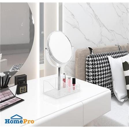 MOYA MIRROR ROUND STAND KB61535 CLEAR H30XW19.7XD9.5 CM