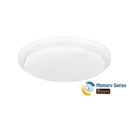 YETPLUS CEILING LAMP LED 9012 30W 3COLOR WHITE 12"