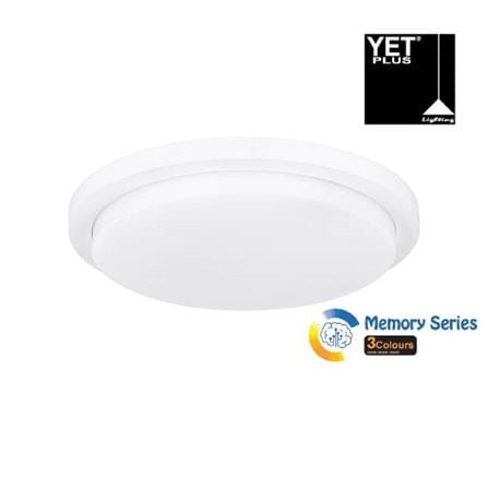 YETPLUS CEILING LAMP LED 9012 30W 3COLOR WHITE 12"