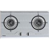 RUBINE GAS HOB RGH-CALDO2B-SS 2BURNERs STAINLESS STEEL 5.2KW 76CM