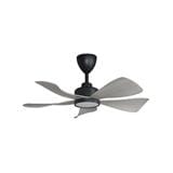 ALPHA CEILING FAN HANI 5BLADE LED GREYWOOD 36"