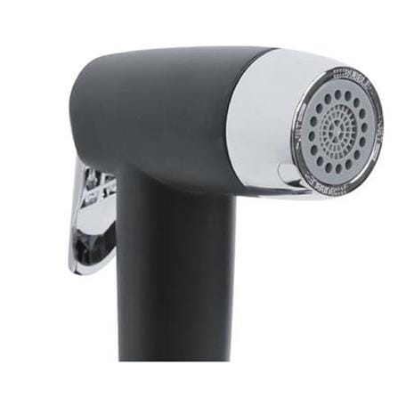 MOYA RINSING SPRAY SET AA89MCC MATT BLACK H12.5XWS3.5XD9.2 CM