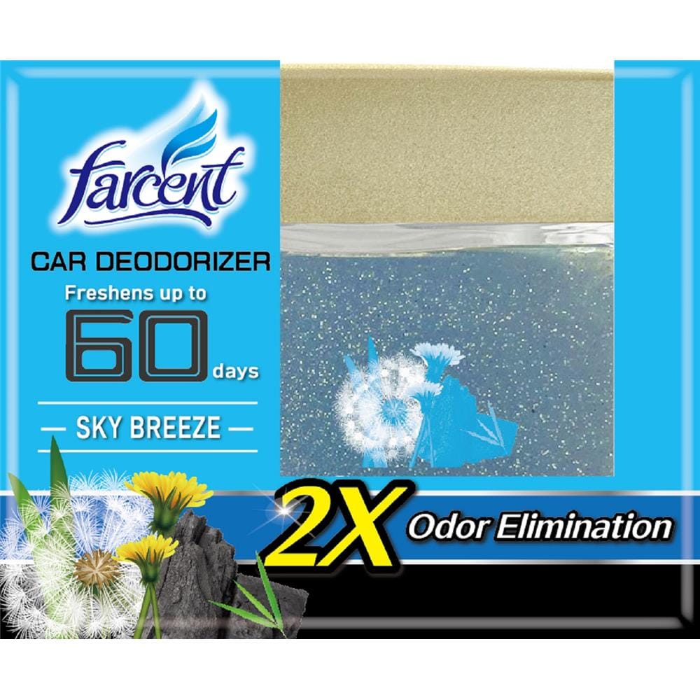 FARCENT CAR DEODORIZER SKY BREEZE 120G