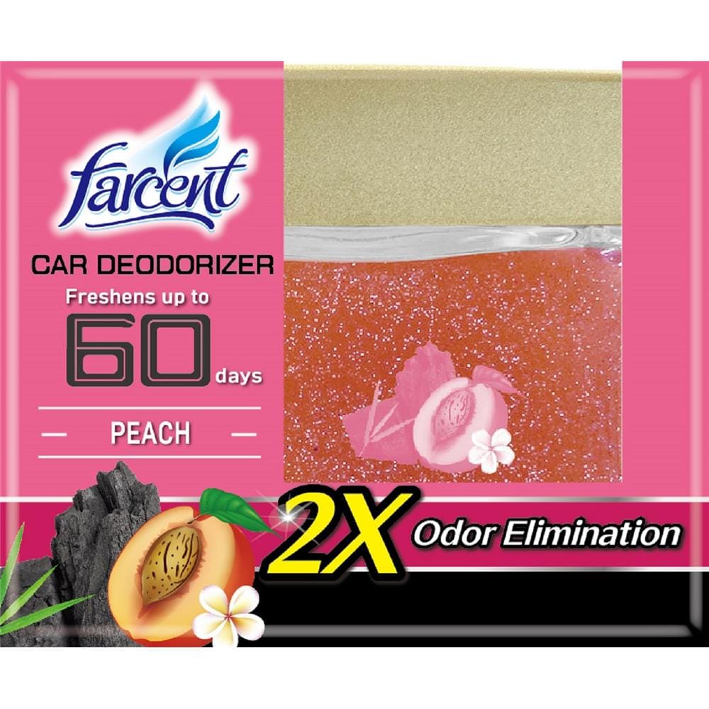 FARCENT CAR DEODORIZER  PEACH 120G