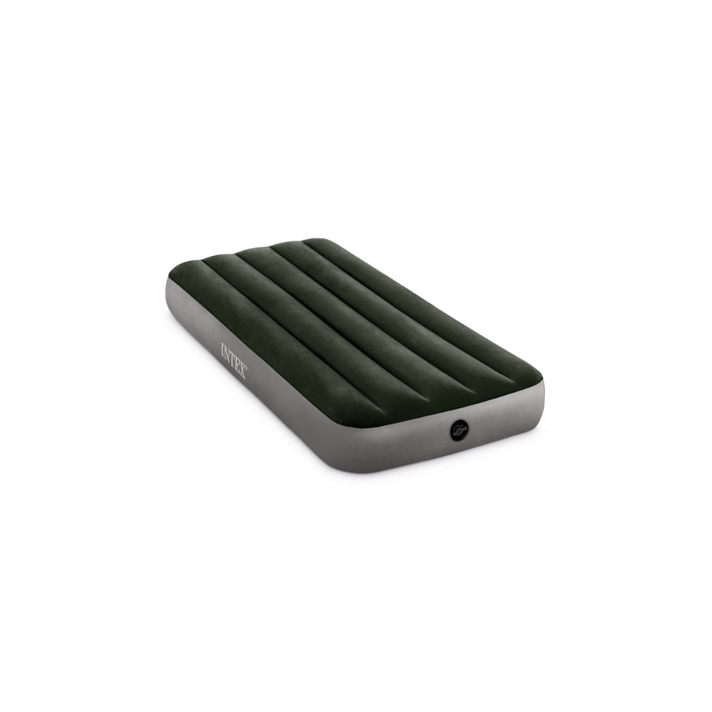 INTEX TWIN DURA-BEAM STANDARD PRESTIGE DOWNY AIRBED 64106 FOC AIR PUMP