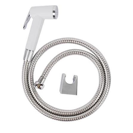 MOYA RINSING SPRAY SET AA02WCC WHITE CHROME H13XW3.2XD8.2 CM
