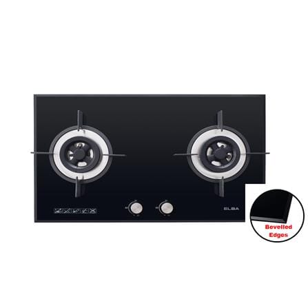 ELBA GAS HOB EGH-K8942G(BK) 2BURNER 5KW 76CM