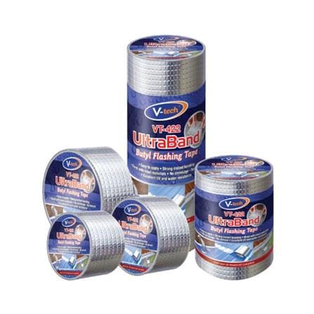 V-TECH ULTRABAND BUTYL FLASHING TAPE VT-422502M5 2INCH X 2.5 METER