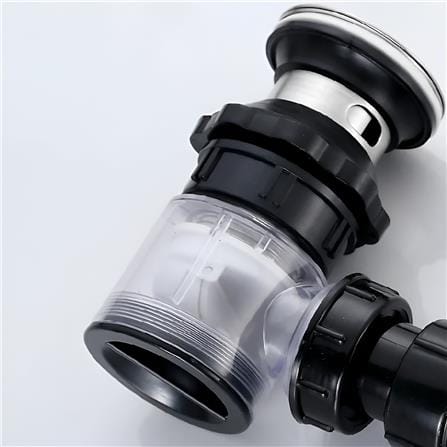 AKRON SPACE SAVING 32MM POP UP WASTE WITH P/U OUTLET HOSE 136XYN