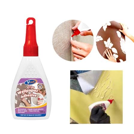 V-TECH WALLPAPER ADHESIVE VT-107 125G BEIGE