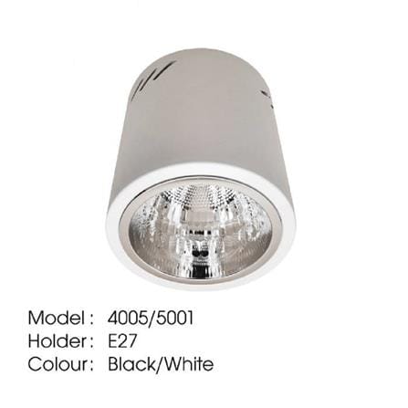 YETPLUS SURFACE DOWNLIGHT 4005 E27 ROUND WHITE