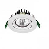YETPLUS RECESSED EYEBALL LED EB963 5W WARM WHITE (3000K) ROUND WHITE