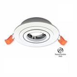 YETPLUS RECESSED EYEBALL YM003-1 GU10 ROUND WHITE