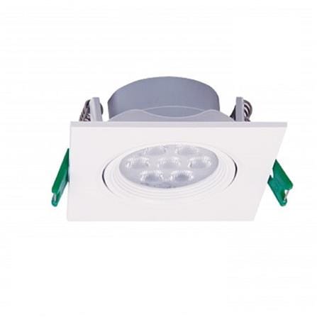 YETPLUS RECESSED EYEBALL LED EB962 5W WARM WHITE (3000K) SQUARE WHITE