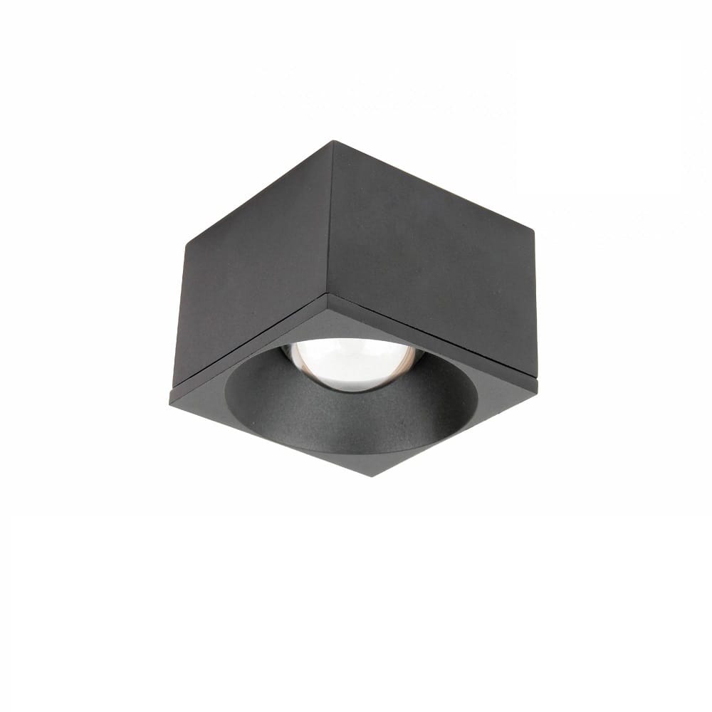 YETPLUS SURFACE DOWNLIGHT LED S1002 7W COOL WHITE (4000K) SQUARE BLACK