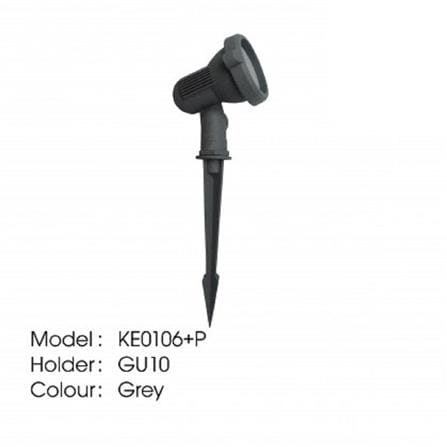 YETPLUS SPIKE LAMP KE0106-P GU10 GREY