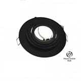 YETPLUS RECESSED EYEBALL YM52-1 GU10 ROUND BLACK