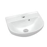 JOHNSON SUISSE WINDSOR 410MM HAND WASH BASIN SET WBAAWR111WW WHITE