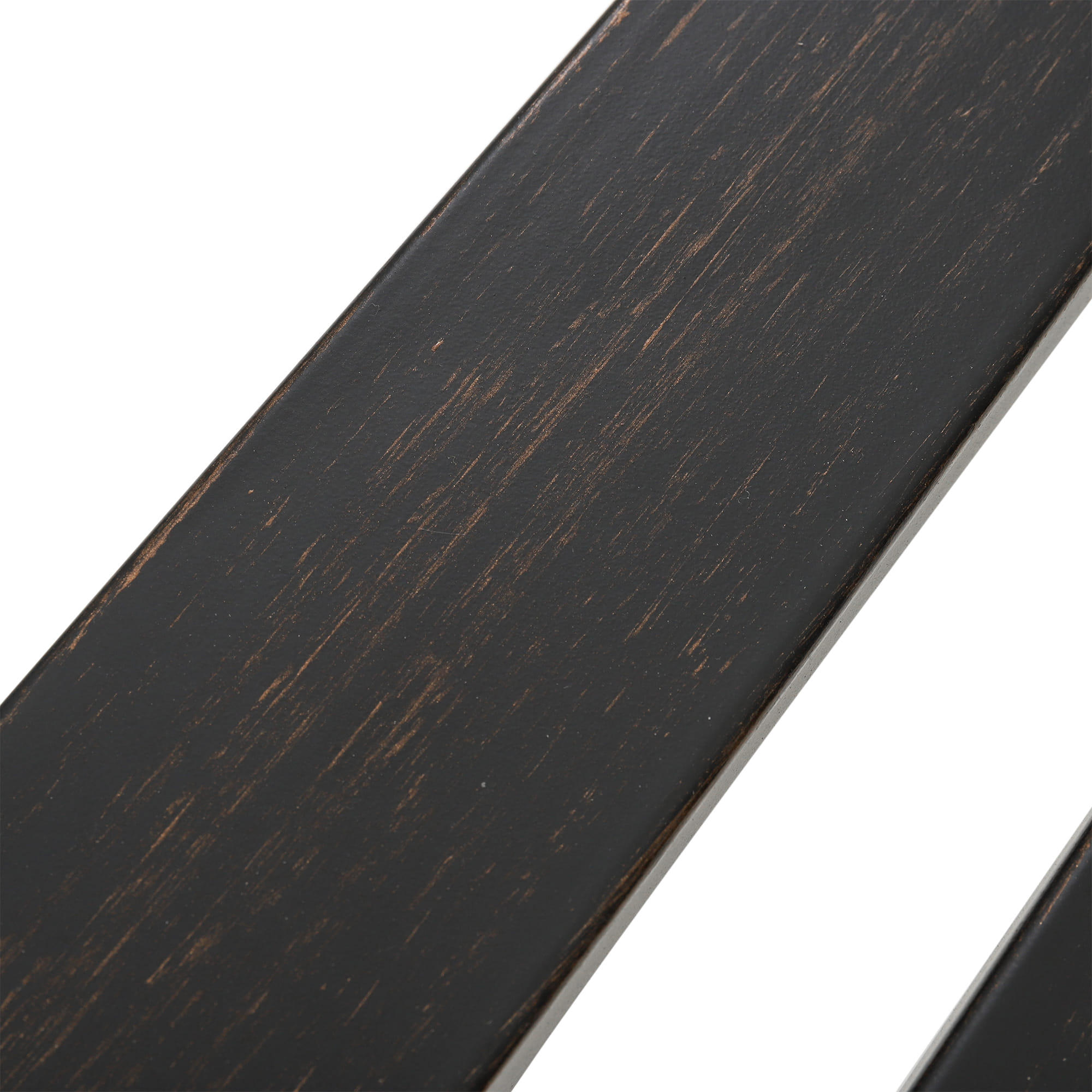PATIO IRON BENCH SPRING EVELYN PALM BRONZE