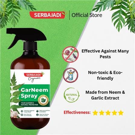 SERBAJADI GARNEEM SPRAY FOR GARDEN PESTS (500ML)