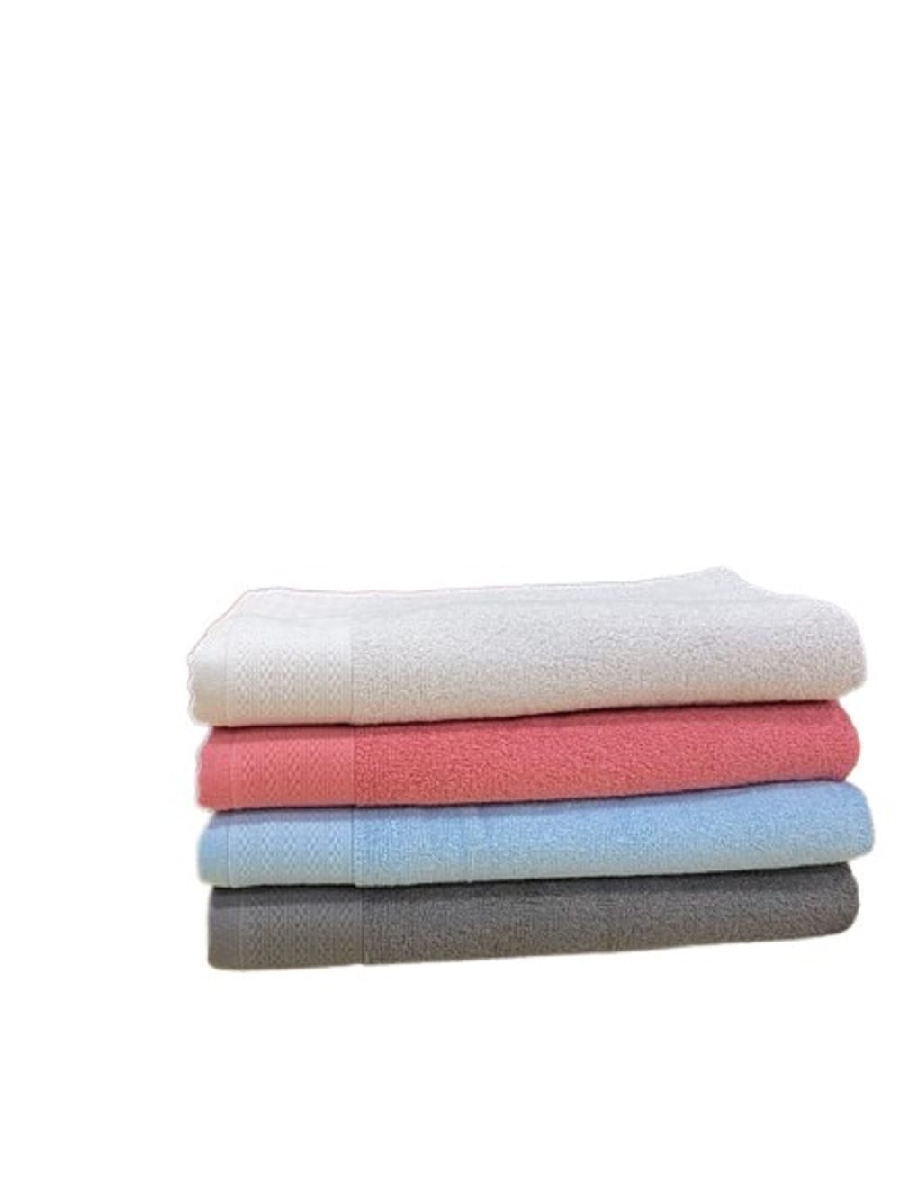 NORDIC HOME FRIGGA ELEMENT DOBBY BATH SHEET 90X150CM STONE