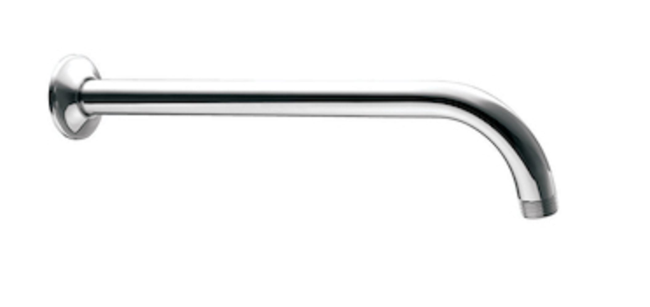 JOHNSON SUISSE BRASS SHOWER ARM AND FLANGE LENGTH : 300MM WBFA300578CP