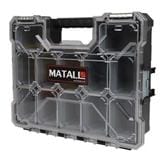 MATALL TOOL STORAGE BOX DIY HL3086-E 12 SLOTS GREY