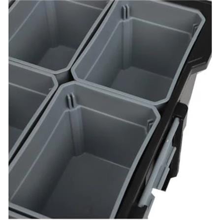 MATALL TOOL STORAGE BOX DIY HL3086-E 12 SLOTS GREY