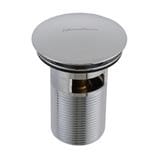 JOHNSON SUISSE BRASS PUSH UP POP UP WASTE CW OVERFLOW (78MM) WBFT402070CP