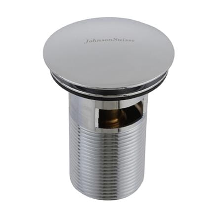 JOHNSON SUISSE BRASS PUSH UP POP UP WASTE CW OVERFLOW (78MM) WBFT402070CP
