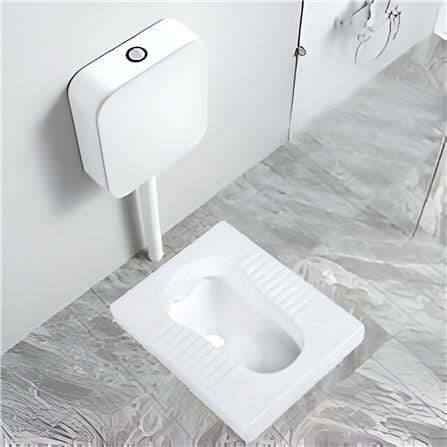 SORENTO SQUATTING PAN SRTSP224 WHITE L53 x W43 x H24CM