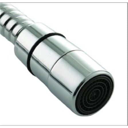 JOHNSON SUISSE HAND BIDET NOZZLE WITH 1.2M STAINLESS STEEL FLEXIBLE HOSE WBFA301491CP