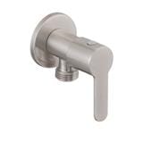JOHNSON SUISSE MURANO 1/2" ANGLE VALVE WITH WALL FLANGE WBFA301420SS