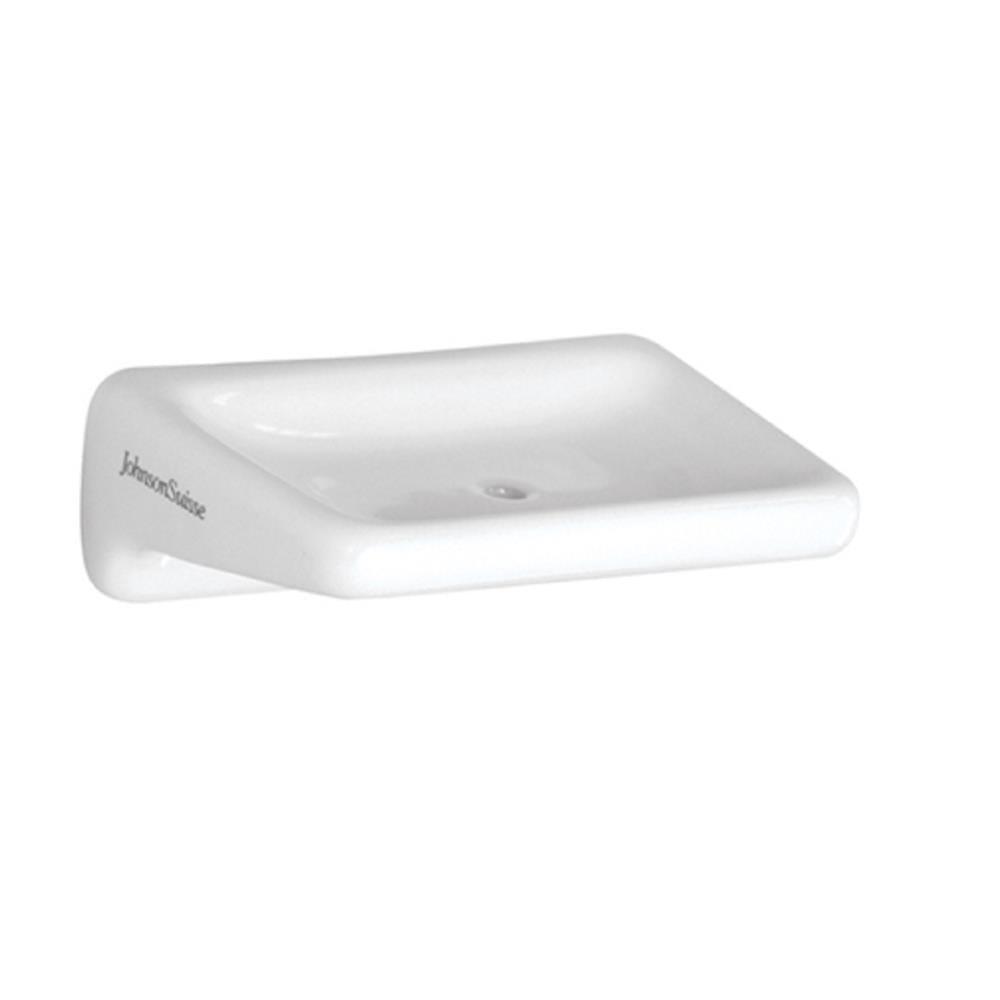 JOHNSON SUISSE SOAP TRAY SET WBBSSO000WW WHITE