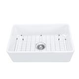 SORENTO BUILT IN CERAMIC SINK 1BOWL SRTKS7646(WHITE)+SRTKT71-SS(BLACK) 76.2CM WITH PULL OUT MIXER TAP