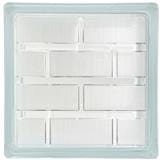 CHANG KAEW GLASS BLOCK 24X24X8CM BRICK GEM CLEAR