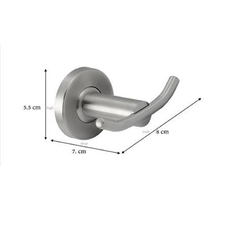 MOYA HOOK LJ-2029 STAINLESS STEEL H5.5XW8XD7 CM
