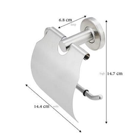 MOYA TISSUE HOLDER LJ-2028 STAINLESS H14.5XW14.5XD7 CM