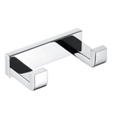 MOYA DOUBLE ROBE HOOK NXT210 78 STAINLESS STEEL L3XW11XD6 CM