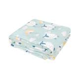 HLS BLANKET RAINBOW GREEN 50X60