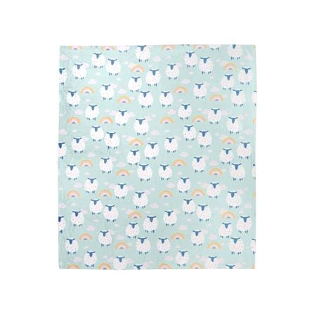 HLS BLANKET RAINBOW GREEN 50X60