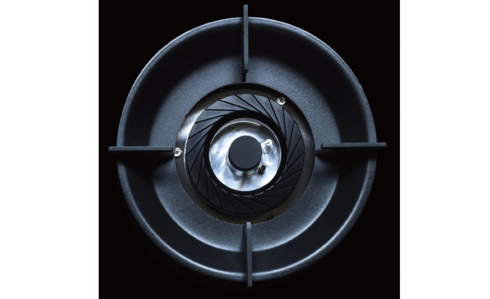ELBA GAS HOB EGH-N8822G(BK) 2 x TRIPLE RING BURNERS 5.0kW 76CM