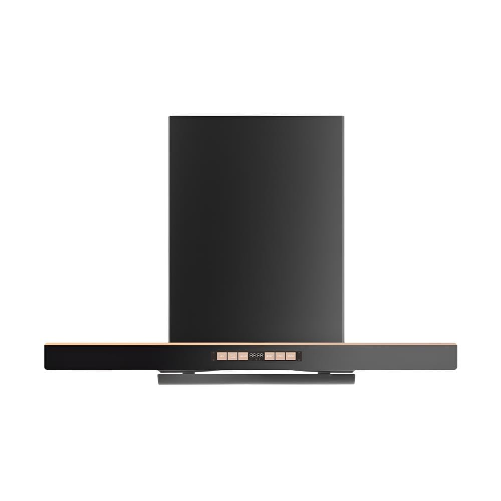 RUBINE CHIMNEY HOOD RCH-TITAN-TGI NANOGARDE COATING TITANIUM GREY 90CM 1950M3/H BLDC MOTOR