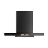 RUBINE CHIMNEY HOOD RCH-TITAN-TGI NANOGARDE COATING TITANIUM GREY 90CM 1950M3/H BLDC MOTOR