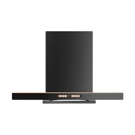 RUBINE CHIMNEY HOOD RCH-TITAN-TGI NANOGARDE COATING TITANIUM GREY 90CM 1950M3/H BLDC MOTOR