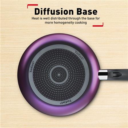 TEFAL B504S2 COOKING SOURCE 3 PC SET FRYPAN 24 CM + SAUCEPAN 18 CM + LID.