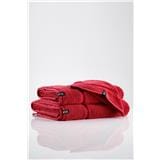 NORDIC HOME POISE BATH TOWEL 70X140CM RED DAHLIA