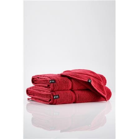 NORDIC HOME POISE BATH TOWEL 70X140CM RED DAHLIA