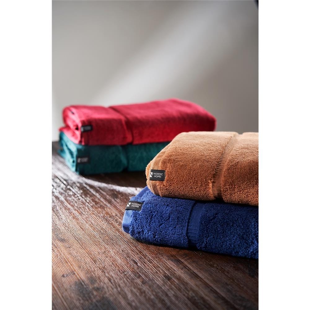 NORDIC HOME POISE BATH TOWEL 70X140CM THRUSH
