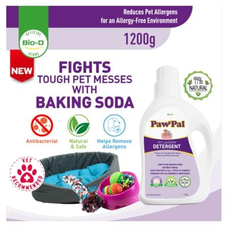 BIO-D PAWPAL PET LAUNDRY DETERGENT 1.2 LITRE (FLORAL BLOSSOM)
